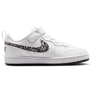 Nike Court Borough PRT - Boys' Preschool - White/Black