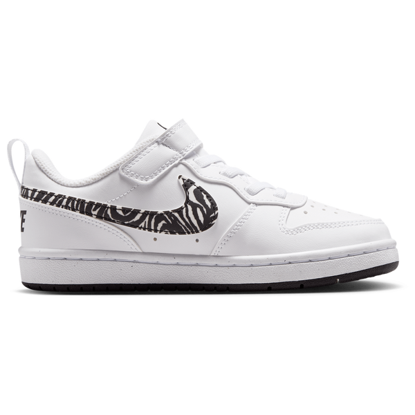 Nike Court Borough PRT - Boys' Preschool - White/Black