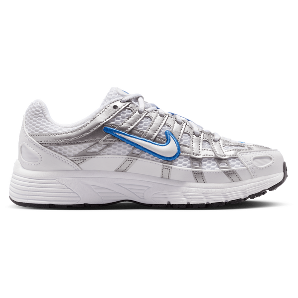 Nike P-6000 BR - Girls' Grade School - Blue Crystal/White/White