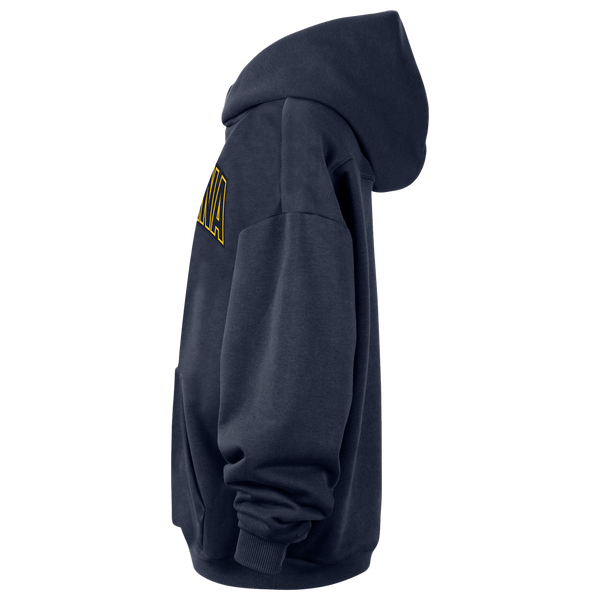 Nike Pacers Wordmark Standard Issue Hoodie - Men's - Navy - Image 3