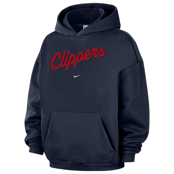 Nike Clippers Wordmark Standard Issue Hoodie - Men's - Navy