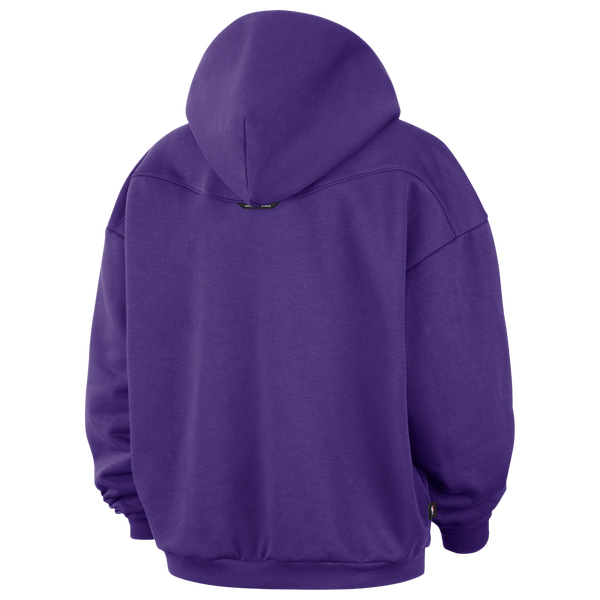 Nike Lakers Wordmark Standard Issue Hoodie - Men's - Purple - Image 2