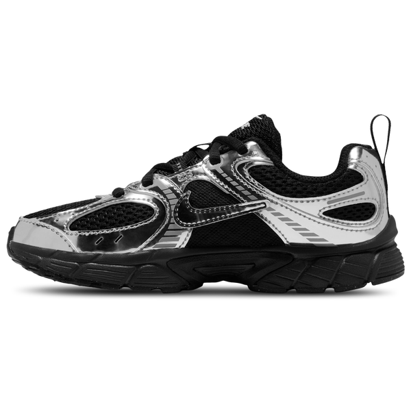 Nike V5 RNR Shine - Boys' Preschool - Black/Mtlc Silver - Image 2