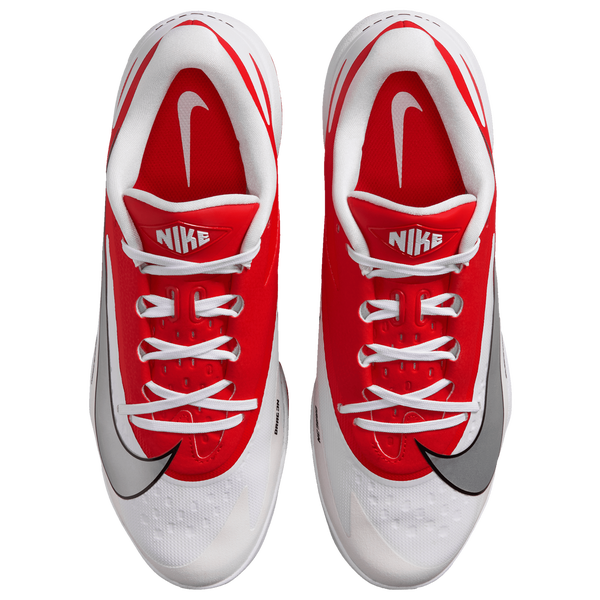 Nike Diamond Standout Metal - Men's - Mtlc Silver/White/Univ Red - Image 4
