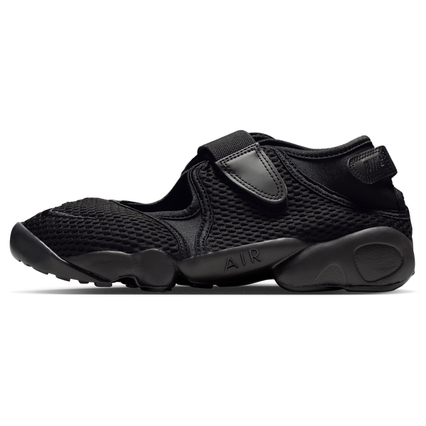 Nike Air Rift Mesh - Women's - Black/Black/White - Image 2