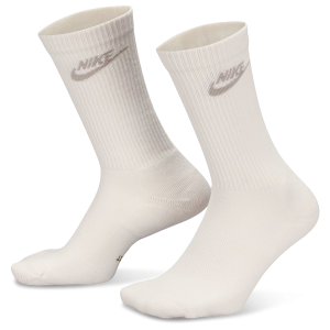 Nike Everyday Elevated Futura Crew Socks 3 Pack - Adult - Phantom/Smoke Gray/College Gray