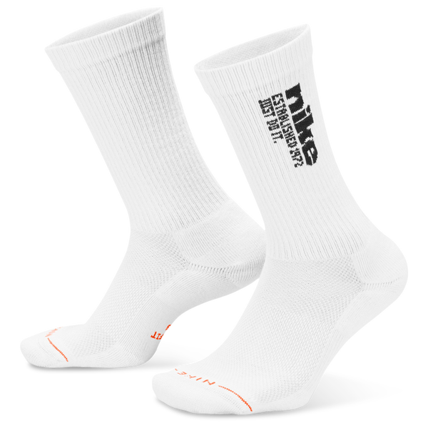 Nike Everyday Elevated MGFX Crew Socks 2 Pack - Adult - White/White/Black