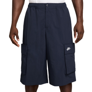 Nike Club Oversized Cargo Shorts - Men's - White/Black