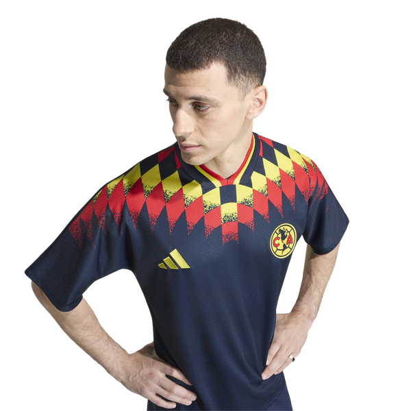 adidas Club America Stadium Jersey - Men's - Black - Image 4