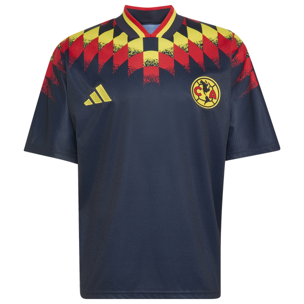 adidas Club America Stadium Jersey - Men's - Black - Image 5