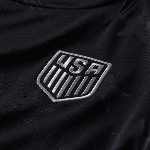 Nike Dri-FIT USA Short Sleeve Stadium Jersey - Boys' Grade School - Silver/Navy - Image 4