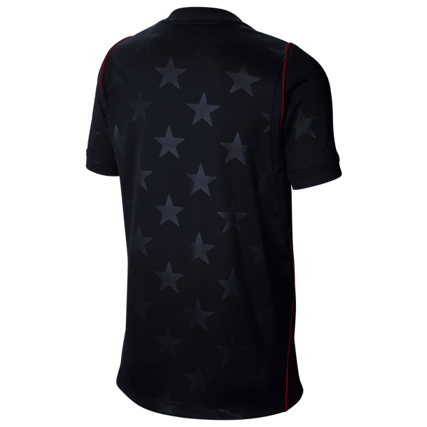 Nike Dri-FIT USA Short Sleeve Stadium Jersey - Boys' Grade School - Silver/Navy - Image 8