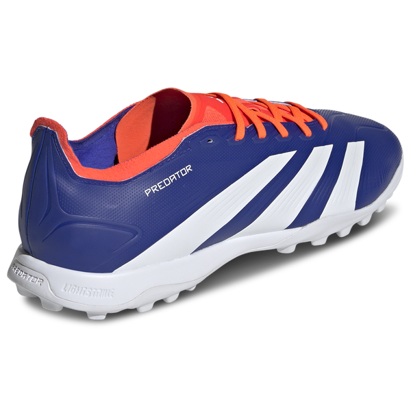 adidas Predator League Turf - Men's - Lucid Blue/Solar Red/White - Image 3