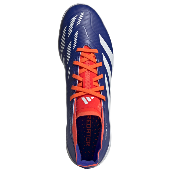 adidas Predator League Turf - Men's - Lucid Blue/Solar Red/White - Image 4