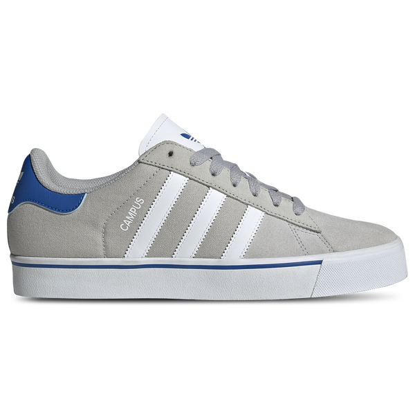 adidas Originals Campus Vulcanized - Men's - Grey/White/Blue