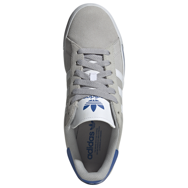 adidas Originals Campus Vulcanized - Men's - Grey/White/Blue - Image 4