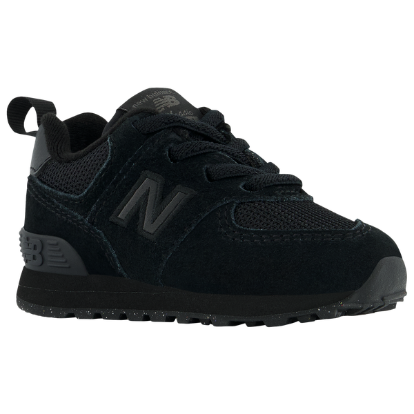 New Balance 574 Core - Boys' Toddler - Black - Image 4