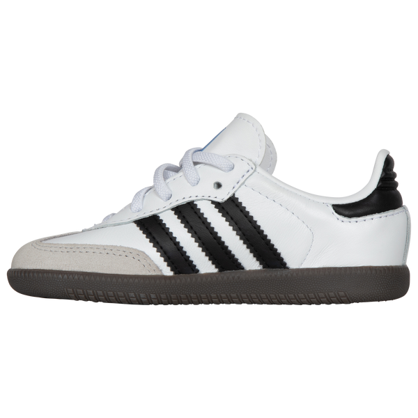 adidas Originals Samba - Boys' Toddler - White/Core Black - Image 3