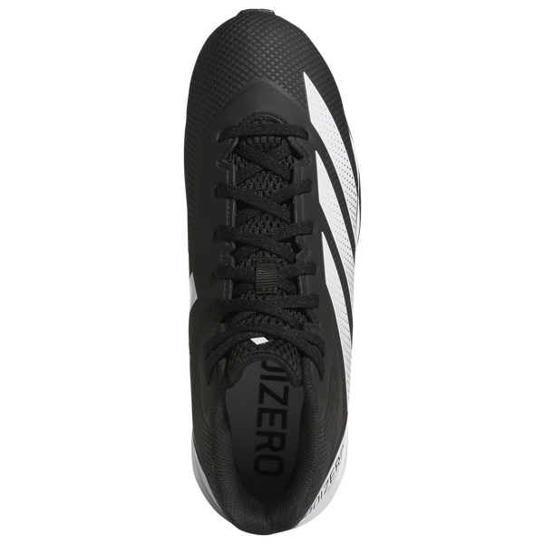adidas adizero Impact.2 Molded Rubber Mid Cut Cleats - Men's - Core Black/White/Core Black - Image 4