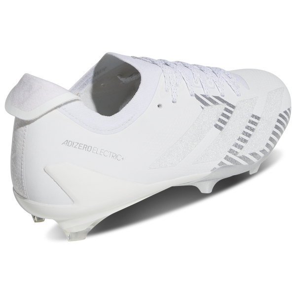 adidas adiZero Electric+ AAB - Men's - White/Silver Metallic/White - Image 3
