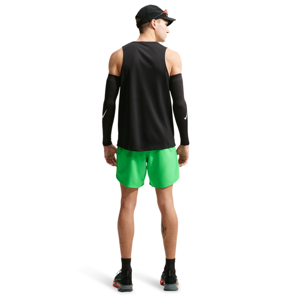 Nike Dri-FIT Stride 7in Brief-Lined Shorts - Men's - Green Spark/Reflective Silver - Image 4