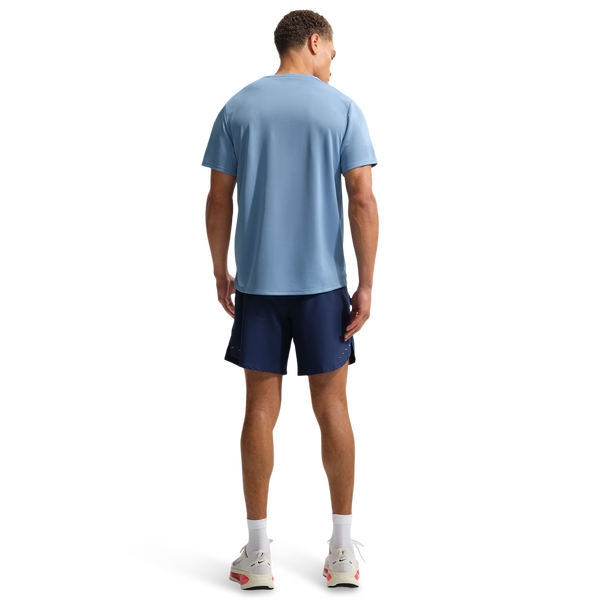 Nike Dri-FIT Stride 7in Brief-Lined Shorts - Men's - Reflective Silver/Midnight Navy - Image 3