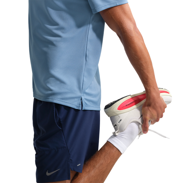 Nike Dri-FIT Stride 7in Brief-Lined Shorts - Men's - Reflective Silver/Midnight Navy - Image 4
