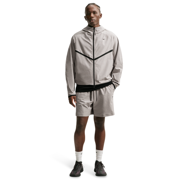 Nike Tech Shori Knit Shorts - Men's - Black/College Grey - Image 4