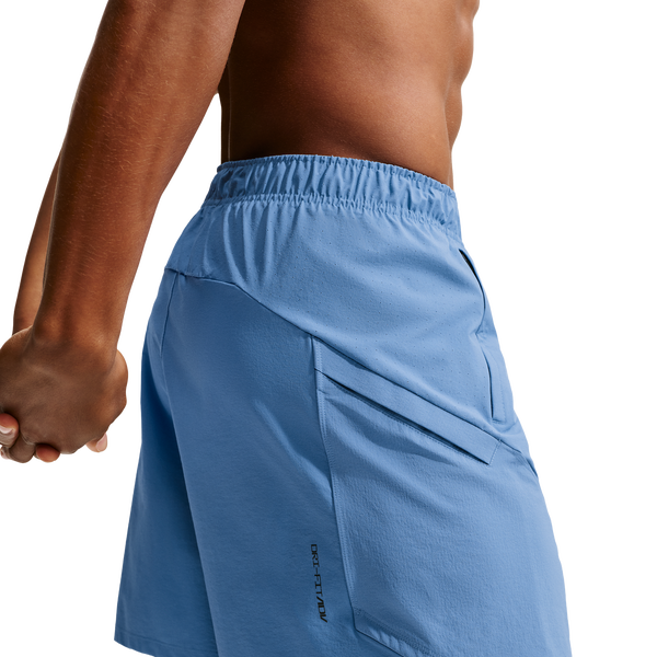 Nike Pro Training Dri-FIT Adv 6in Short - Men's - Indigo Storm/Indigo Storm/Black - Image 2