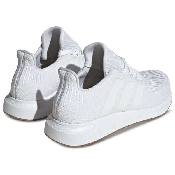 adidas Swift Run 1.0 - Boys' Grade School - Footwear White/Core Black/Footwear White - Image 3