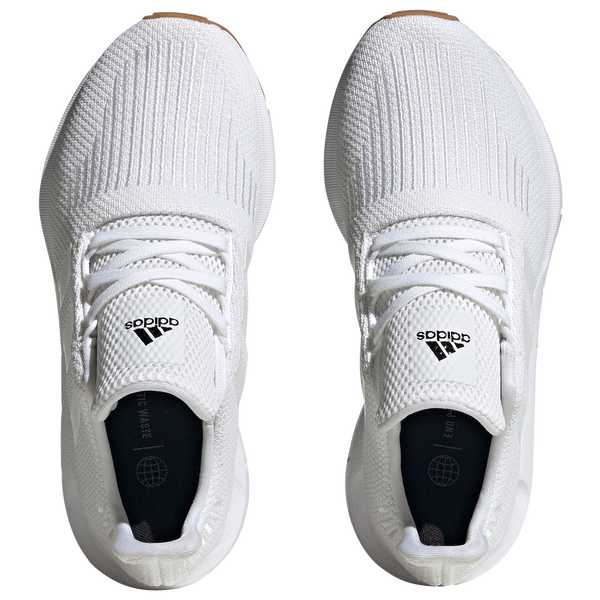adidas Swift Run 1.0 - Boys' Grade School - Footwear White/Core Black/Footwear White - Image 4