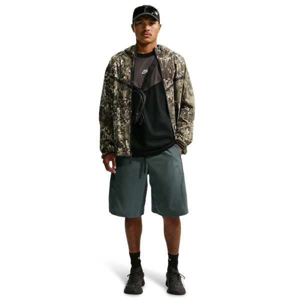 Nike Drifit Tech Helios Sun Short - Men's - Black/Camo Green - Image 4