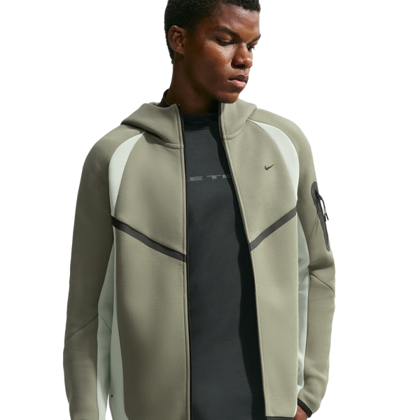 Nike Tech Fleece Pro Wear Full-Zip Jacket - Men's - Silver Sage/Jade Horizon/Black