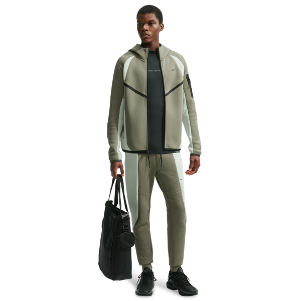 Nike Tech Fleece Pro Wear Full-Zip Jacket - Men's - Silver Sage/Jade Horizon/Black - Image 4