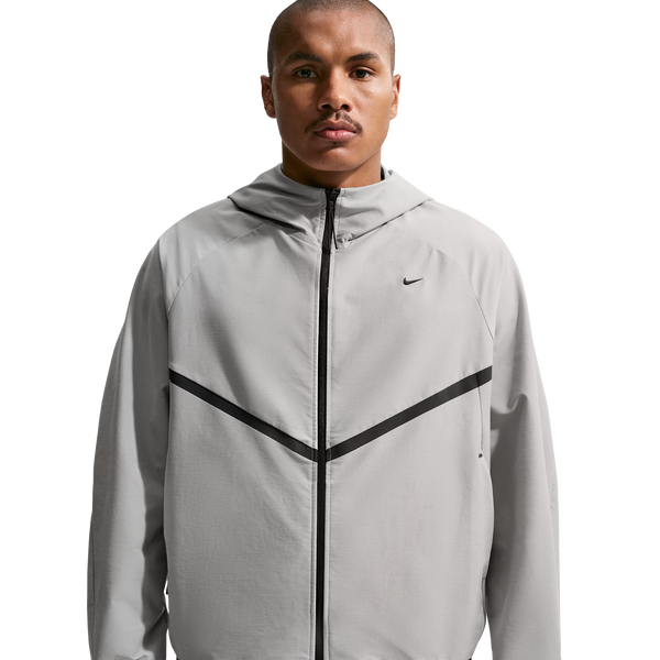 Nike Tech Shori Knit Full-Zip Jacket - Men's - College Grey/Black
