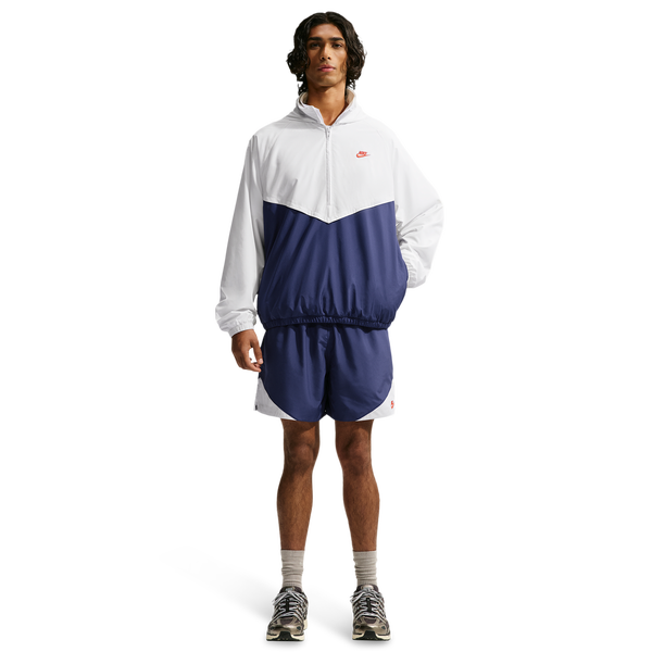 Nike Windrunner Lightweight HZ Jacket - Men's - Blue Void/Light Crimson/Summit White - Image 5
