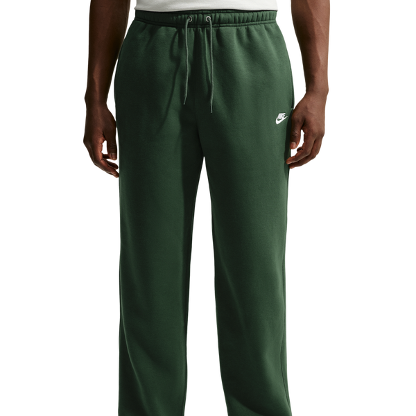 Nike Club Fleece Bungee Pants - Men's - Fir/Fir/White