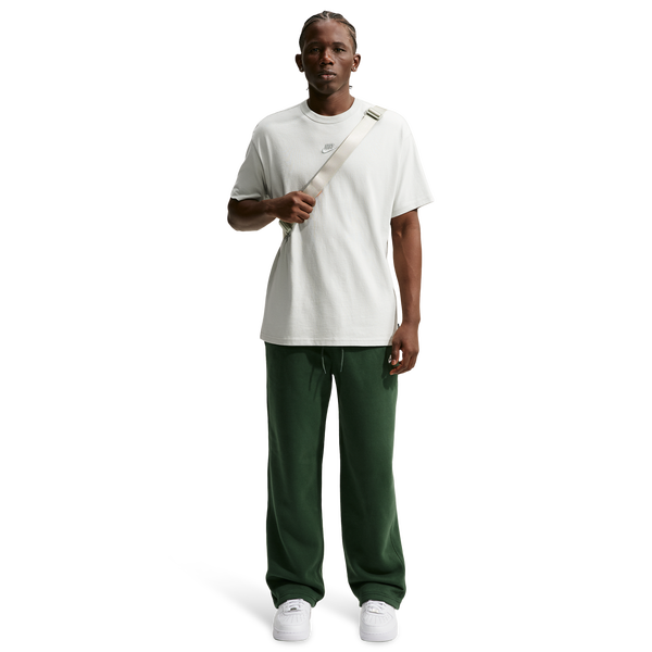 Nike Club Fleece Bungee Pants - Men's - Fir/Fir/White - Image 5