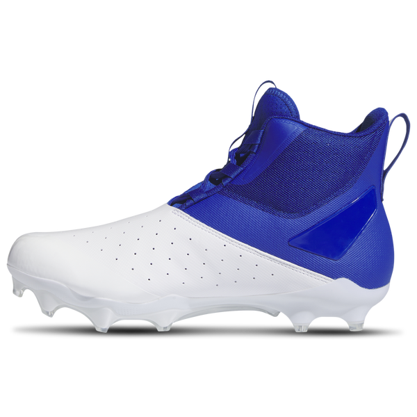 adidas adiZero Chaos Lineman - Men's - White/Team Royal Blue/White - Image 3