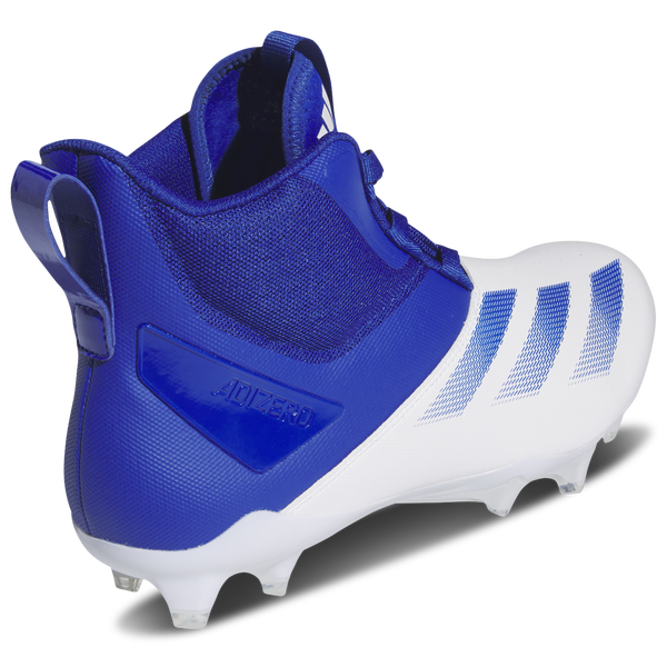 adidas adiZero Chaos Lineman - Men's - White/Team Royal Blue/White - Image 4