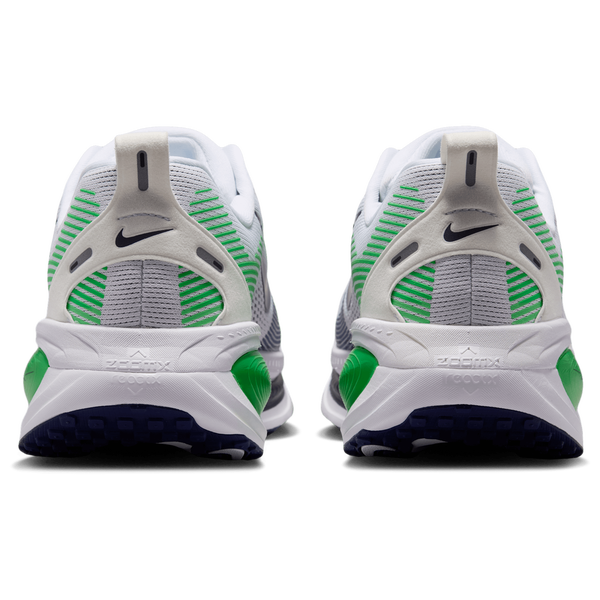 Nike Vomero 18 Wide - Men's - White/Midnight Navy/Green Spark - Image 3