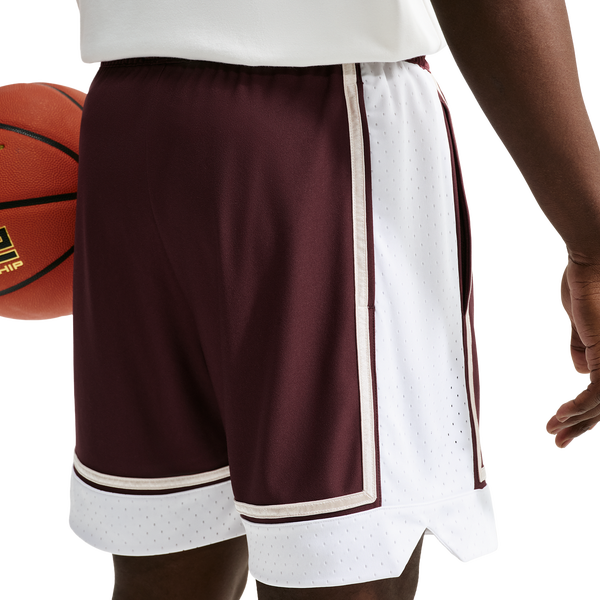 Nike Dri-FIT SI GM Pro 6IN Shorts - Men's - Burgundy Crush/White/Pale Ivory - Image 2