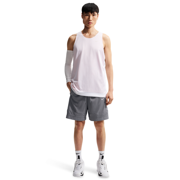 Nike Dri-FIT Game Classic 8" Shorts - Men's - Cool Grey/Cool Grey/Cool Grey - Image 3