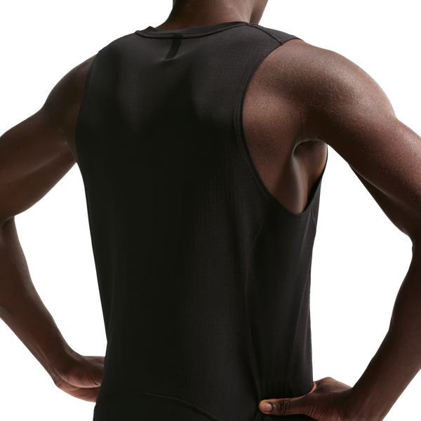 Nike Pro Training Dri-FIT Tank - Men's - Black/White - Image 2