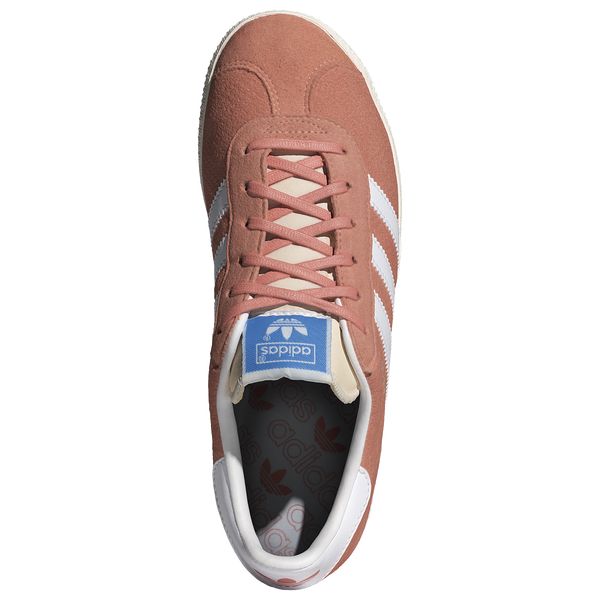 adidas Originals Gazelle - Girls' Grade School - Wonder Clay/White - Image 4