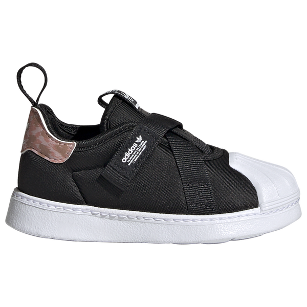 adidas Originals Superstar 360 Comfort Closure - Boys' Toddler - Black/White/Black