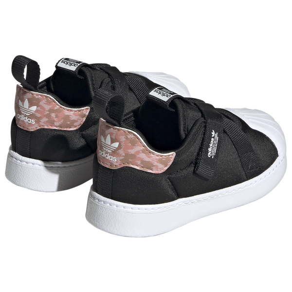 adidas Originals Superstar 360 Comfort Closure - Boys' Toddler - Black/White/Black - Image 3
