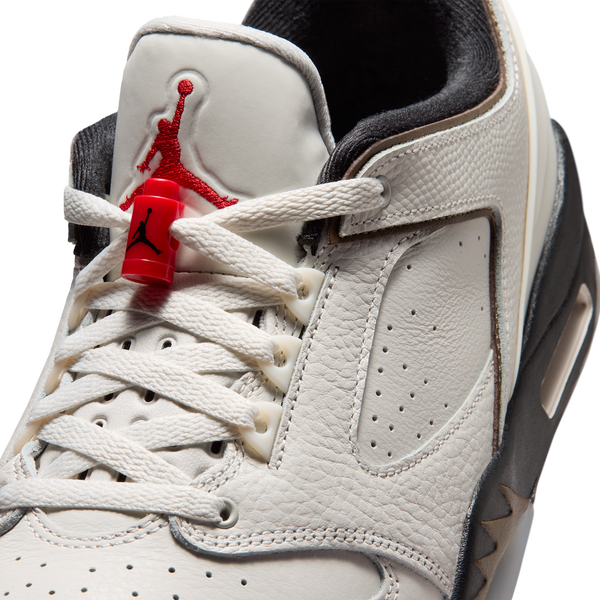 Jordan Sixty Plus Low - Men's - Phantom/Palomino/University Red - Image 7