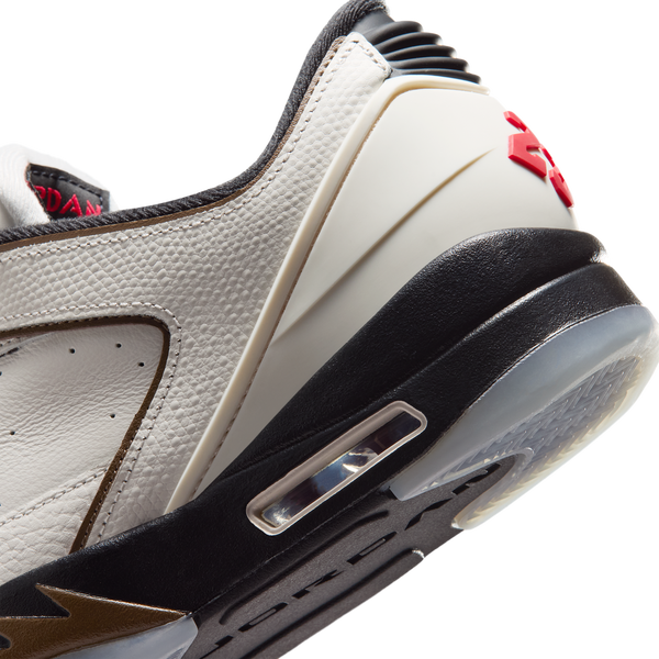 Jordan Sixty Plus Low - Men's - Phantom/Palomino/University Red - Image 8