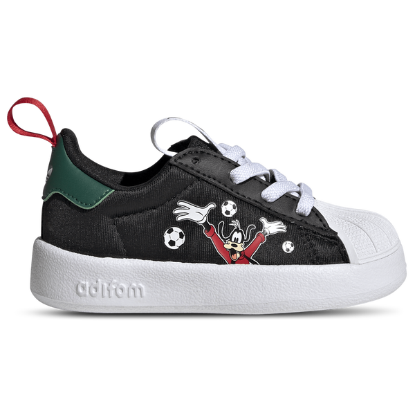 adidas Originals x Disney adiFOM Superstar 360 - Boys' Toddler - Core Black/Better Scarlet/Collegiate Green